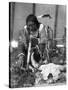 Sioux Medicine Man, c1907-Edward S. Curtis-Stretched Canvas