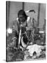 Sioux Medicine Man, c1907-Edward S. Curtis-Stretched Canvas