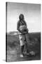 Sioux Medicine Man, c1907-Edward S. Curtis-Stretched Canvas