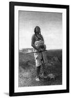 Sioux Medicine Man, c1907-Edward S. Curtis-Framed Giclee Print