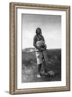 Sioux Medicine Man, c1907-Edward S. Curtis-Framed Giclee Print