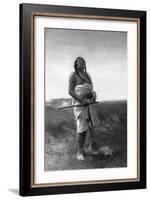 Sioux Medicine Man, c1907-Edward S. Curtis-Framed Giclee Print