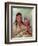 Sioux Mother and Baby, c.1830-George Catlin-Framed Giclee Print