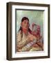 Sioux Mother and Baby, c.1830-George Catlin-Framed Giclee Print