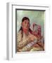 Sioux Mother and Baby, c.1830-George Catlin-Framed Giclee Print