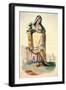 Sioux Mother with Baby in a Cradleboard-George Catlin-Framed Giclee Print