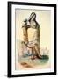 Sioux Mother with Baby in a Cradleboard-George Catlin-Framed Giclee Print