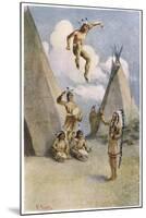 Sioux Myth of Ictinike Son of the Sun God-James Jack-Mounted Art Print