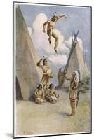 Sioux Myth of Ictinike Son of the Sun God-James Jack-Mounted Art Print