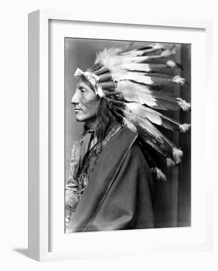 Sioux Native American, C1900-Gertrude Kasebier-Framed Photographic Print