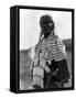 Sioux Woman, c1907-Edward S. Curtis-Framed Stretched Canvas