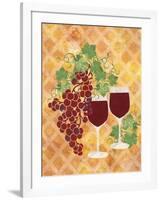 Sip of Wine-Bee Sturgis-Framed Art Print