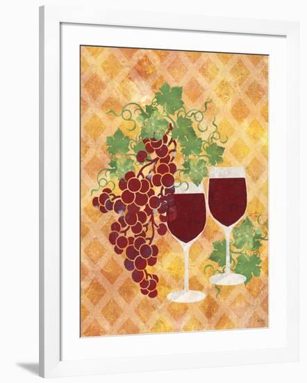 Sip of Wine-Bee Sturgis-Framed Art Print