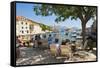 Sipan Island Tourists, Elaphiti Islands (Elaphites), Dalmatian Coast, Adriatic, Croatia, Europe-Matthew Williams-Ellis-Framed Stretched Canvas