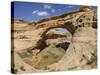 Sipapu Bridge, Natural Bridges National Monument, Utah, United States of America, North America-Gary Cook-Stretched Canvas