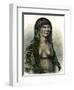 Sipibo Woman Peru 1869-null-Framed Giclee Print