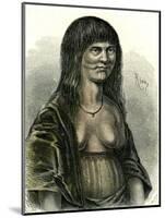 Sipibo Woman Peru 1869-null-Mounted Giclee Print