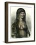 Sipibo Woman Peru 1869-null-Framed Giclee Print