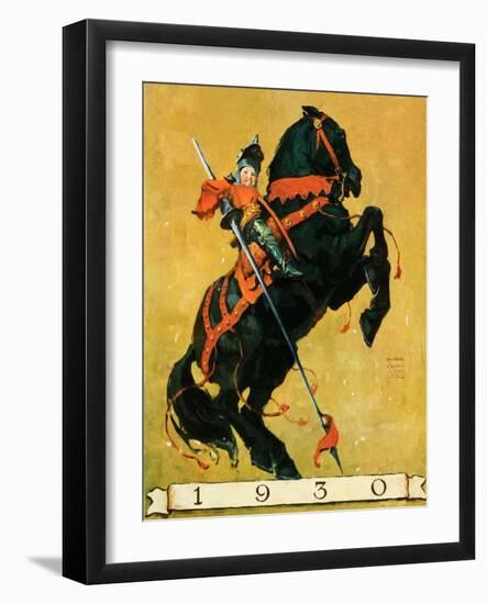 "Sir 1930,"January 1, 1930-William Meade Prince-Framed Giclee Print