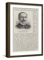 Sir Alfred Milner, Kcb, New Governor of the Cape-null-Framed Giclee Print