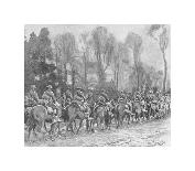 Stanley Barker and the Pytchley Hounds-Sir Alfred Munnings-Premium Giclee Print