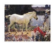 Stanley Barker and the Pytchley Hounds-Sir Alfred Munnings-Premium Giclee Print
