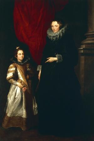 Geronima Brignole Sale with Her Daughter, 1627