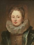 Portrait of a noblewoman-Sir Anthony van Dyck-Stretched Canvas