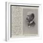 Sir Arthur Bigge, Private Secretary to the Queen-null-Framed Giclee Print