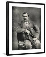 Sir Arthur Conan Doyle (1859-1930)-Herbert Rose Barraud-Framed Photographic Print