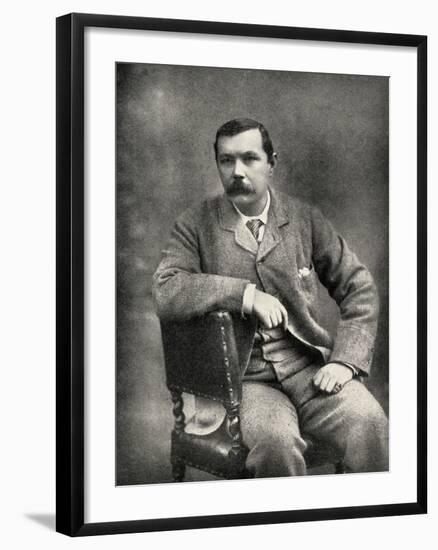 Sir Arthur Conan Doyle (1859-1930)-Herbert Rose Barraud-Framed Photographic Print