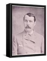 Sir Arthur Conan Doyle British Physician and Writer, Circa 1895-null-Framed Stretched Canvas