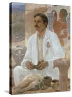 Sir Arthur Evans Among the Ruins of the Palace of Knossos, 1907-William Blake Richmond-Stretched Canvas