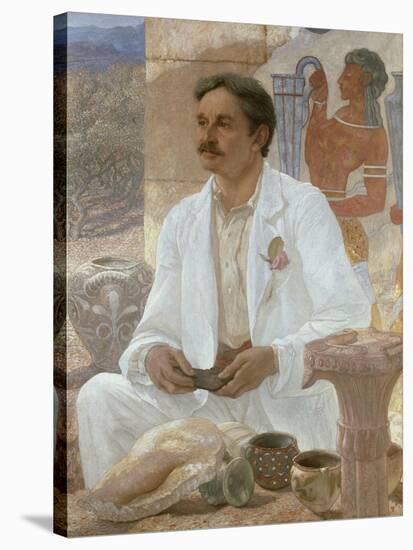 Sir Arthur Evans Among the Ruins of the Palace of Knossos, 1907-William Blake Richmond-Stretched Canvas