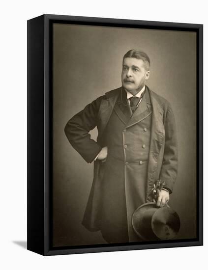 Sir Arthur Sullivan, Composer, Portrait Photograph-Stanislaus Walery-Framed Stretched Canvas