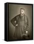 Sir Arthur Sullivan, Composer, Portrait Photograph-Stanislaus Walery-Framed Stretched Canvas