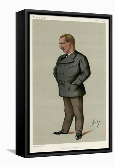 Sir Augustus Manns-Leslie Ward-Framed Stretched Canvas