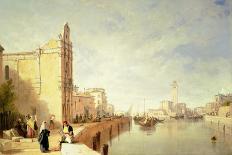 Littlehampton Pier-Sir Augustus Wall Callcott-Giclee Print