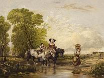 Dutch Landscape with Cattle-Sir Augustus Wall Callcott-Framed Giclee Print