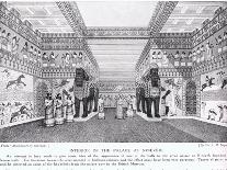 Interior of the Palace of Nineveh, Illustration from 'Hutchinson's History of the Nations'-Sir Austen Henry Layard-Giclee Print