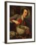 Sir Bouchier Wrey, 1744 (Oil on Canvas)-George Knapton-Framed Giclee Print