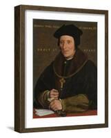 Sir Brian Tuke, C.1527-8 or C.1532-34-Hans Holbein the Younger-Framed Giclee Print