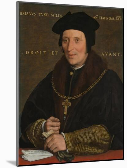 Sir Brian Tuke, C.1527-8 or C.1532-34-Hans Holbein the Younger-Mounted Giclee Print
