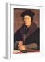 Sir Brian Tuke;-Hans Holbein the Younger-Framed Art Print