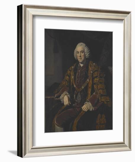 Sir Brook Watson, C.1796-John Singleton Copley-Framed Giclee Print