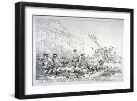 Sir Cecils Budget for Paying the National Debt, 1874-Thomas Rowlandson-Framed Giclee Print