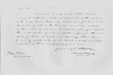 A letter from Charles Barry, c1840 (1904)-Sir Charles Barry-Stretched Canvas