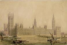 Perspective View of the New Houses of Parliament, C.1840S-Sir Charles Barry-Giclee Print