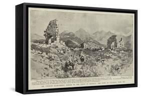 Sir Charles Euan-Smith's Mission to the Court of Morocco, the Ruins of Volubilis, Near Fez-null-Framed Stretched Canvas