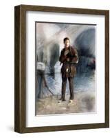 Sir Charles Henry Hawtrey in a Message from Mars, C1902-Ellis & Walery-Framed Giclee Print